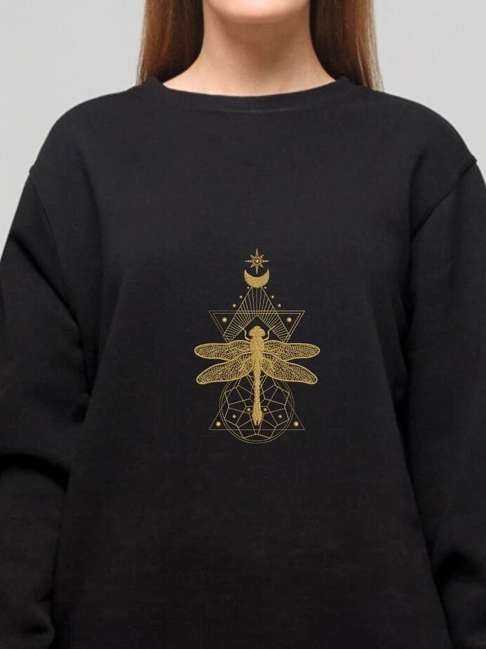 džemperis su laumžirgiu