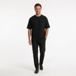 juodi oversize marskineliai tetis